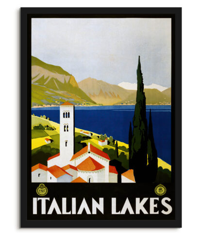 Italian Lakes - Vintage travel