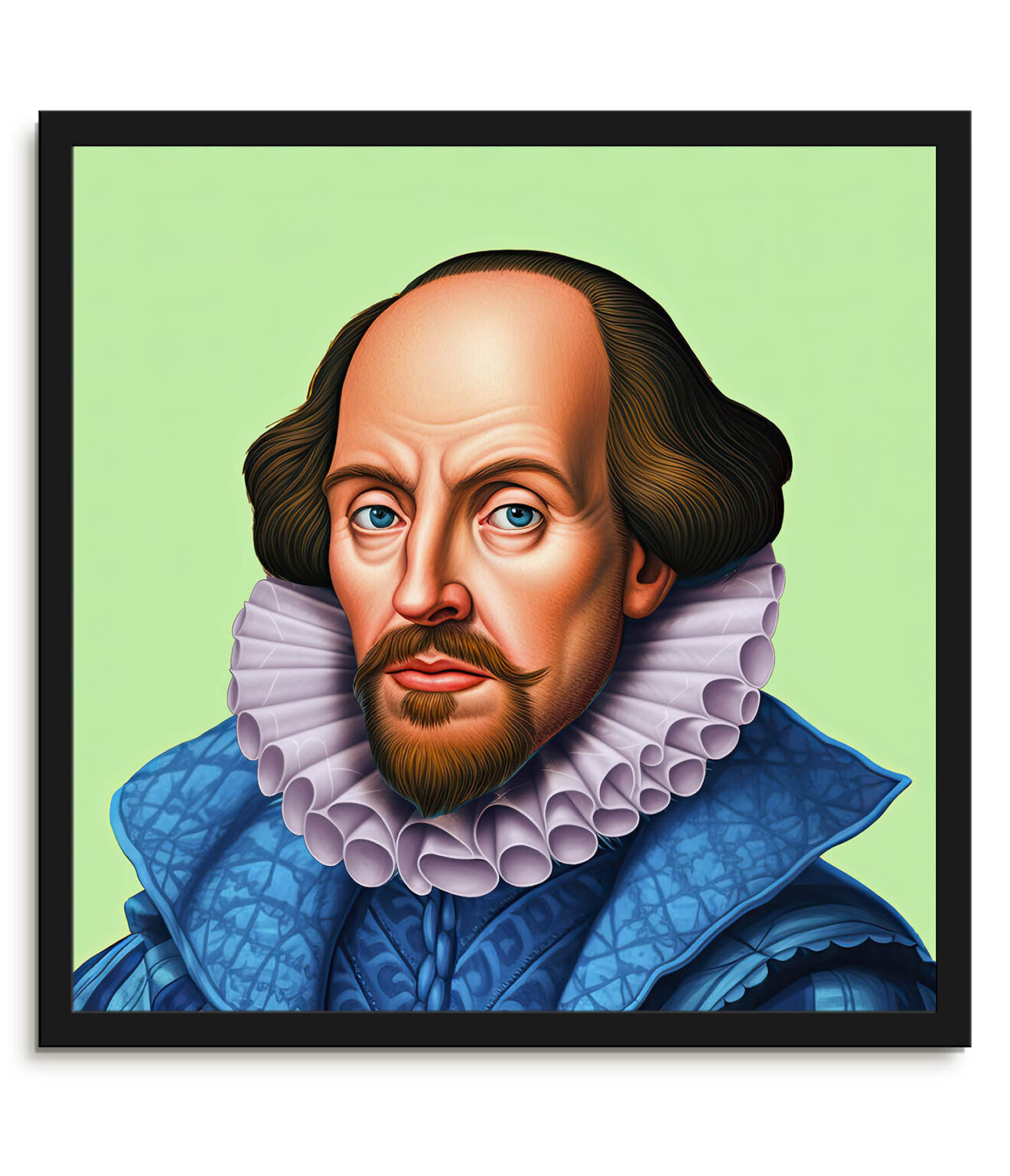 William Shakespeare – Famous faces – Plume