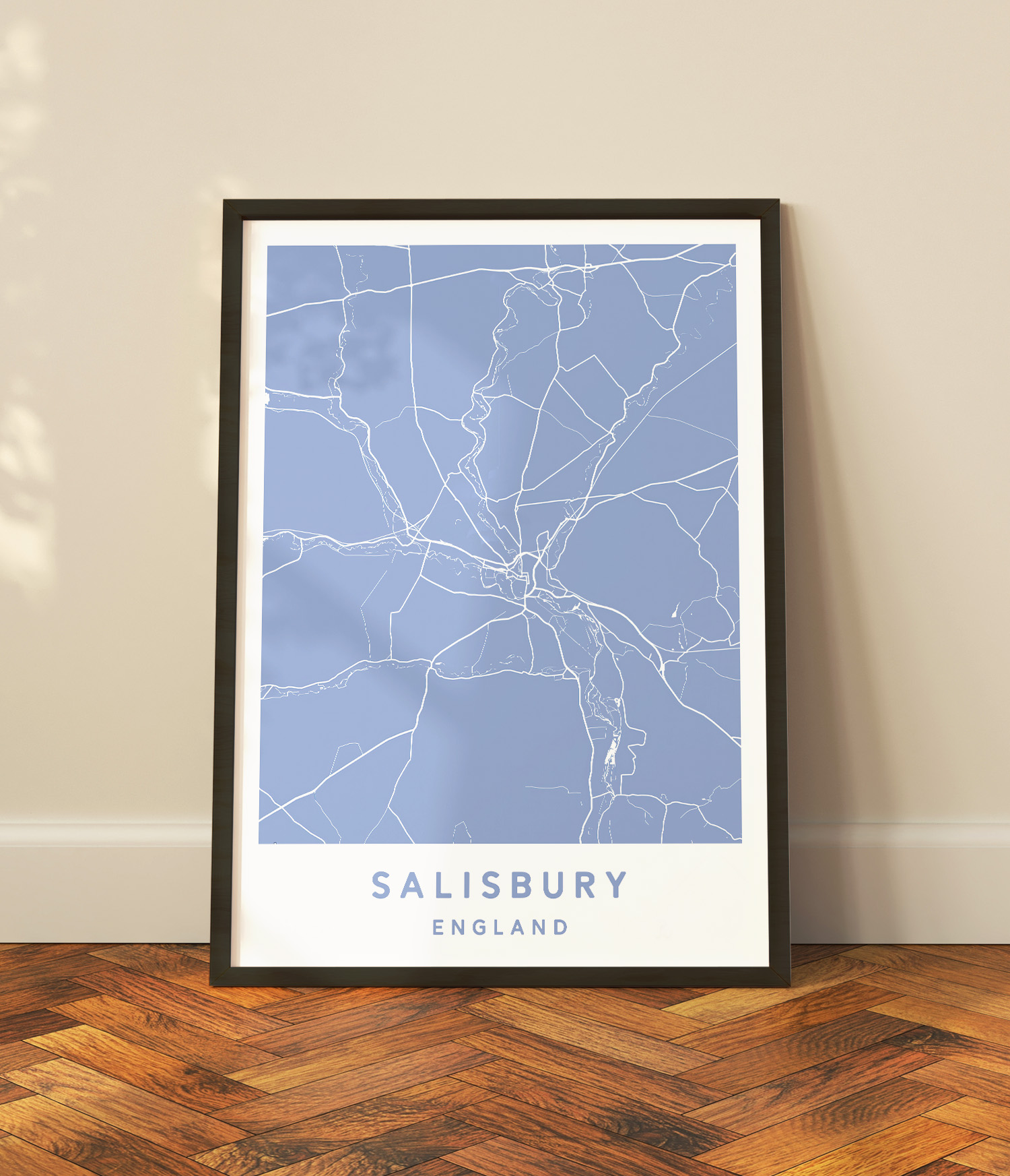 Salisbury, England – Map – Plume