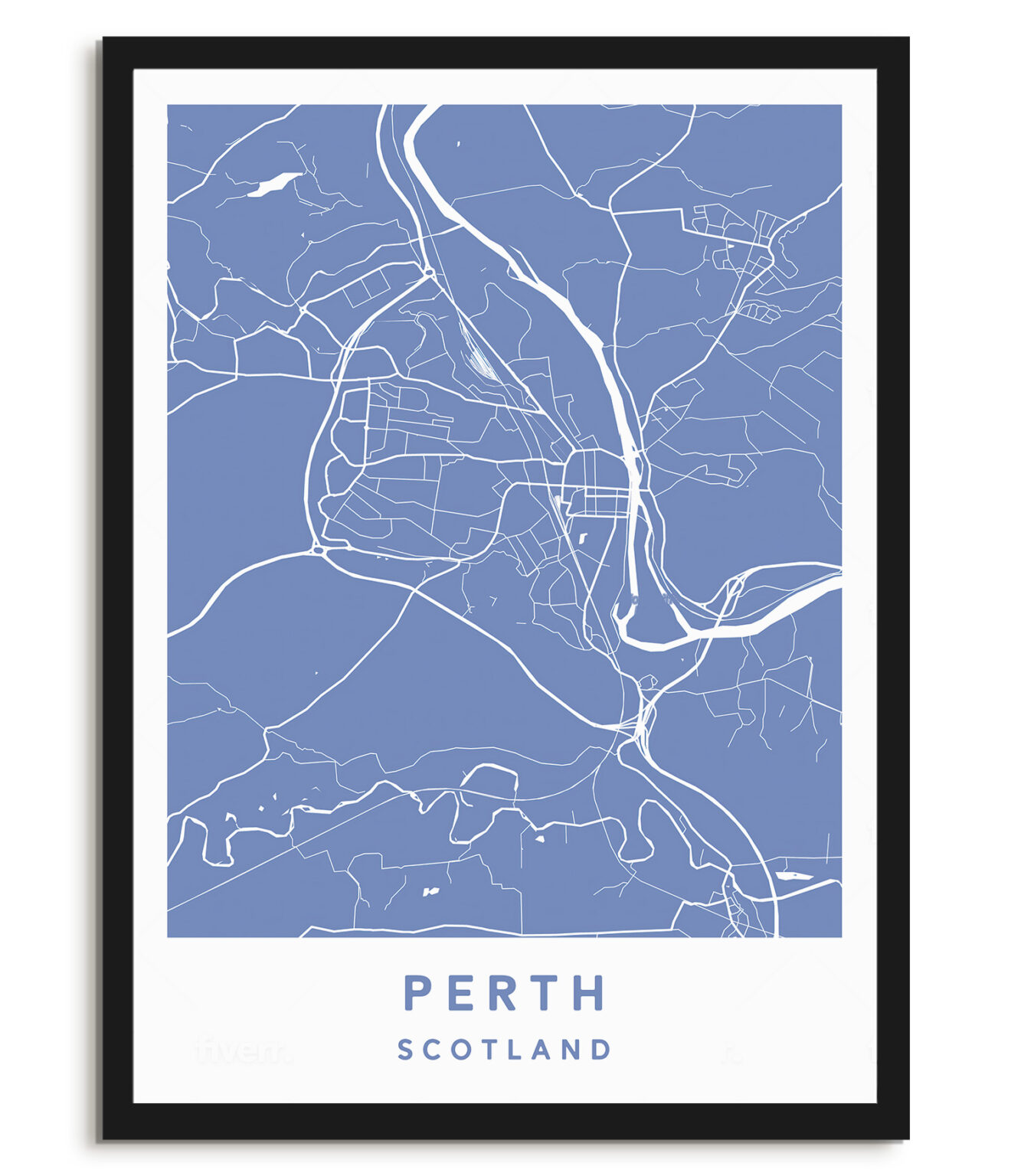 Perth, Scotland – Map – Plume