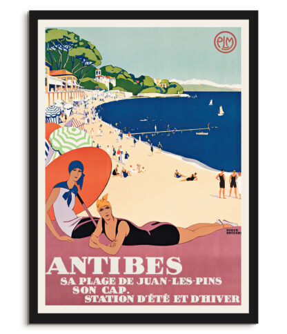 Antibes - Vintage travel